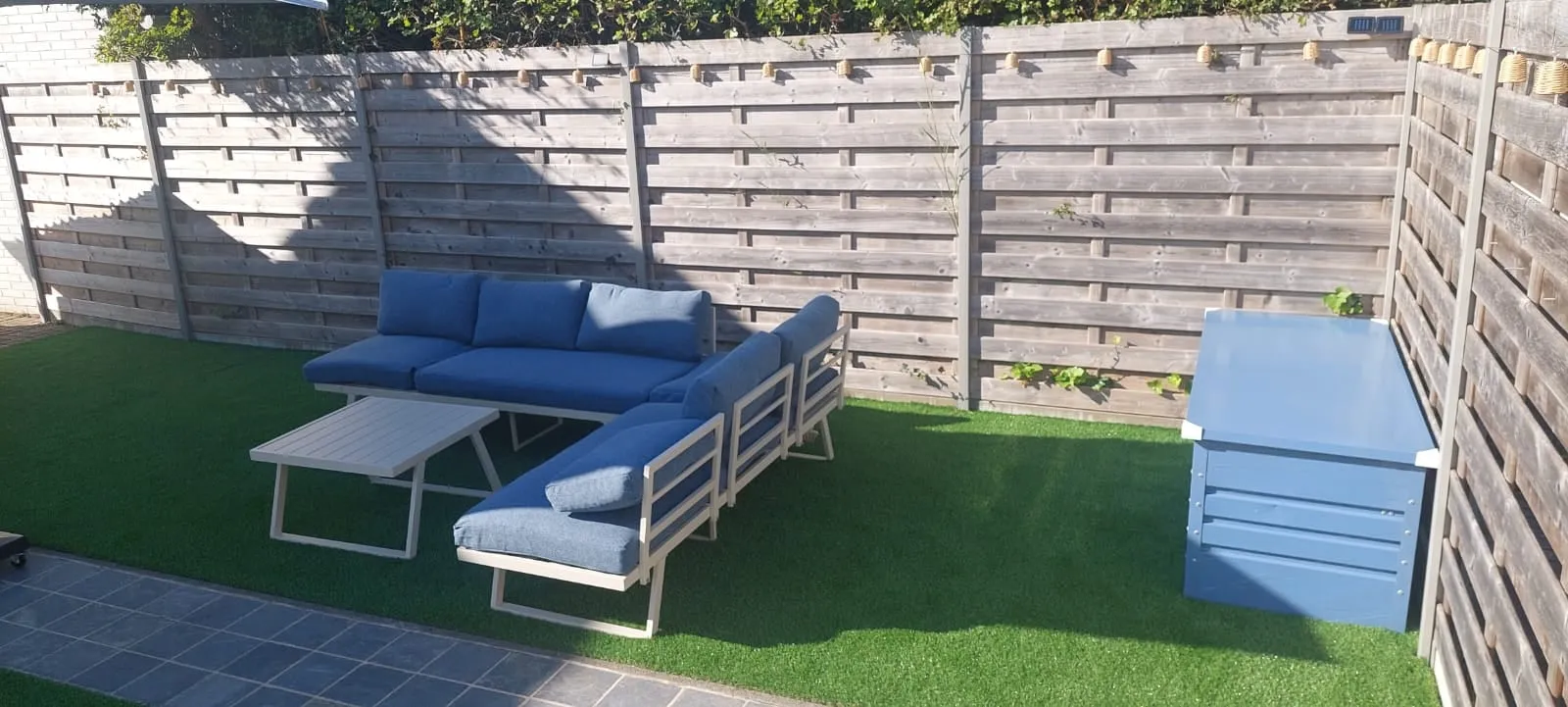 Loungeset en opbergkist